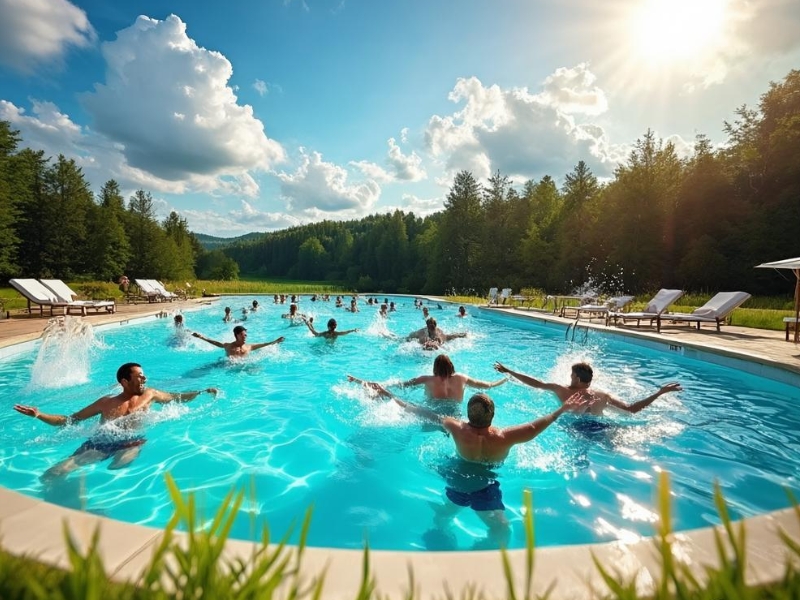 公共場所天然游泳池