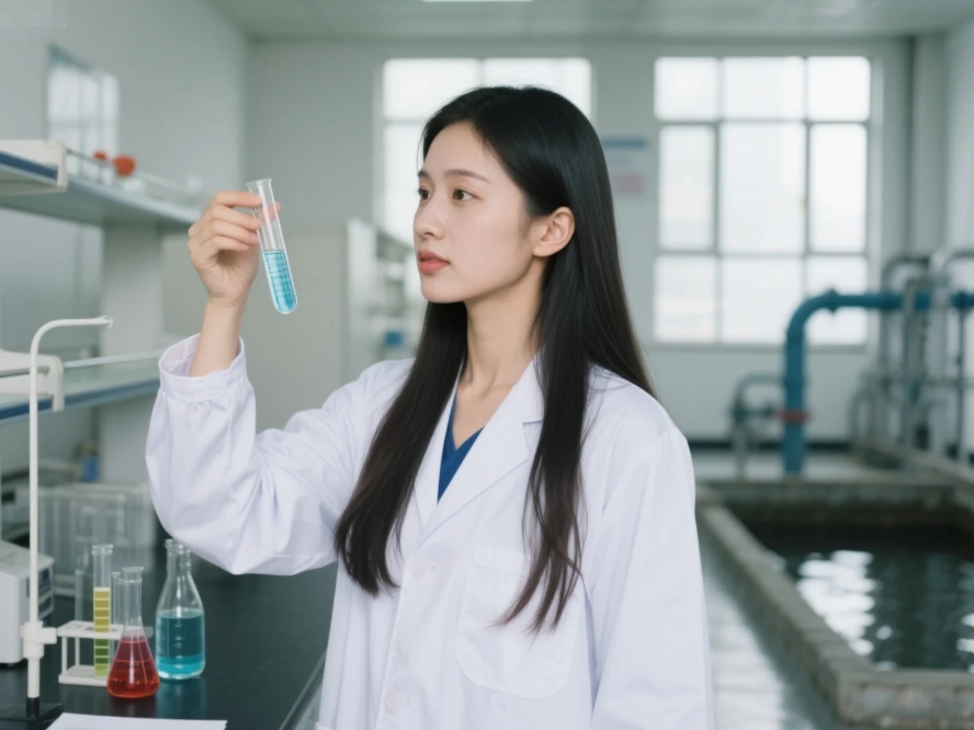 污水處理廠水質化驗室現場圖