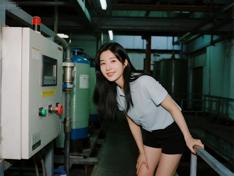 工業(yè)水處理系統(tǒng)現(xiàn)場圖