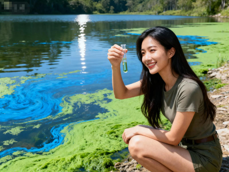 地表水取水樣現(xiàn)場(chǎng)觀察中